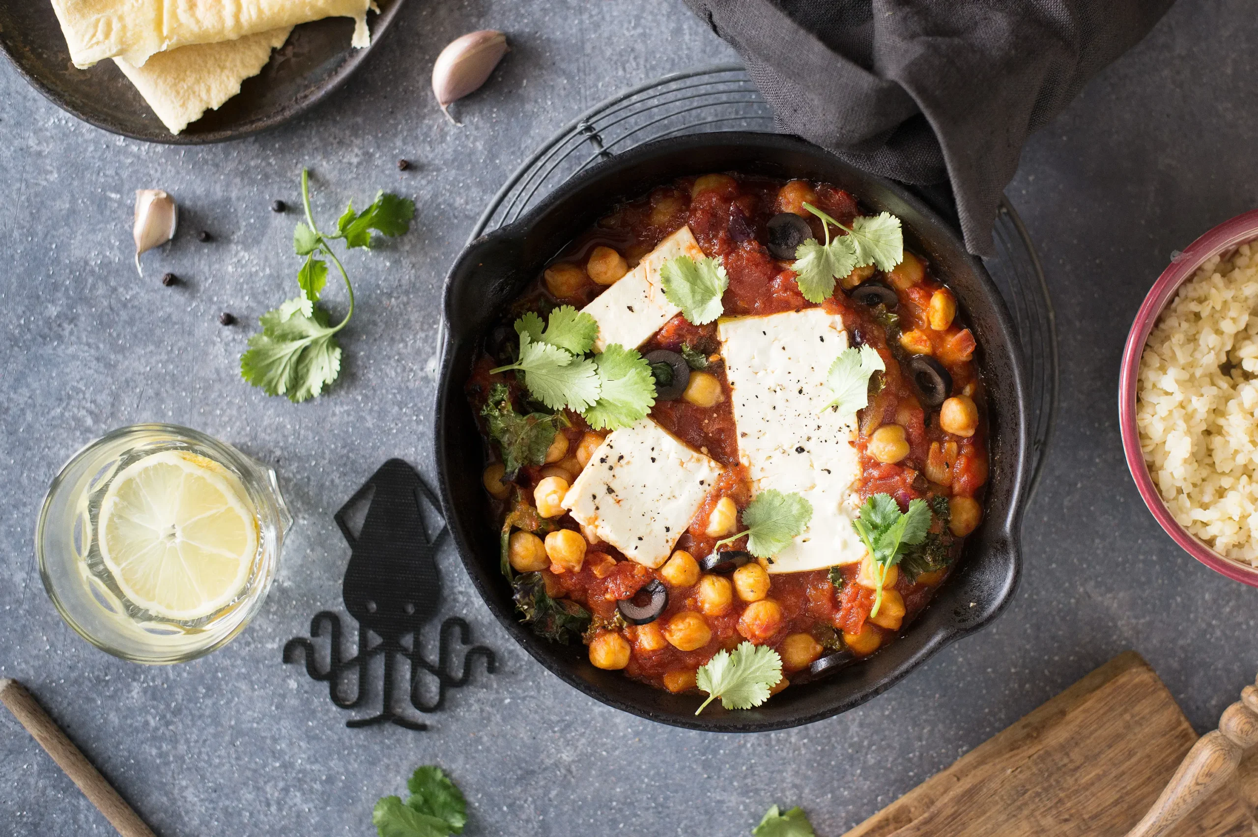 Zapiekanka z ciecierzycy